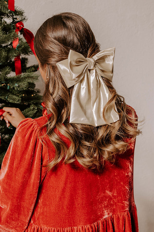 Premium Satin Bow Hair Clip - Ultimate Style Upgrade