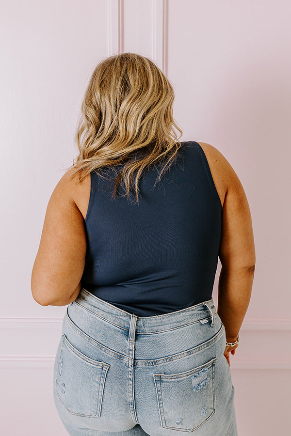 Ultimate Navy Curves Bodysuit - Big Goals Collection