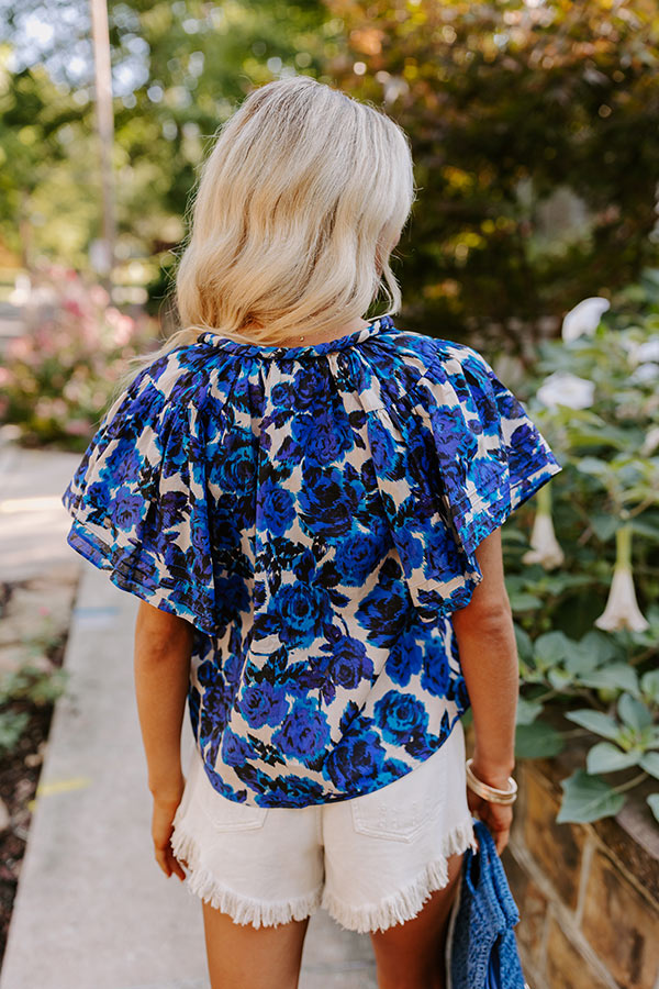 Premium Floral Chic Top