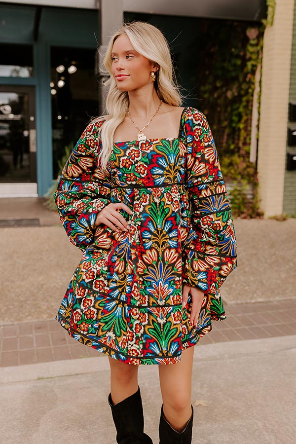 Ultimate Sweet Embrace Floral Mini Dress