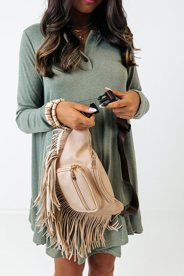 Ultimate Boho Fringe Fanny Pack - Natural Style Essential