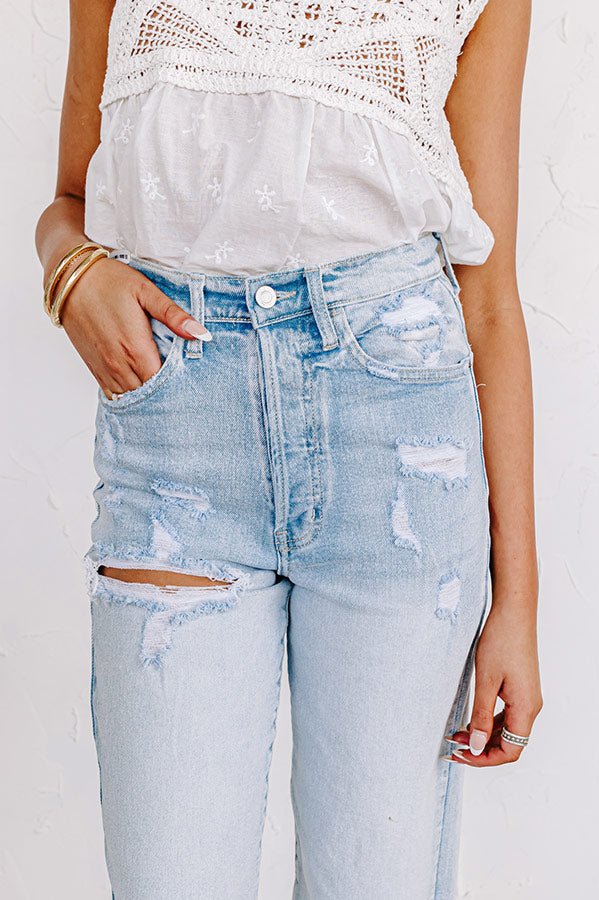 The Ultimate Caylynn High Waist Distressed Skinny Jeans