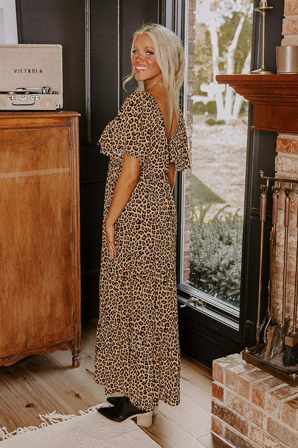 Ultimate Fierce Leopard Maxi Dress