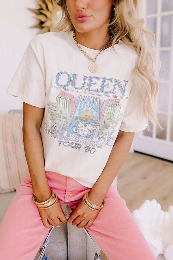 Ultimate Queen 1980 Tour Vintage Graphic Tee