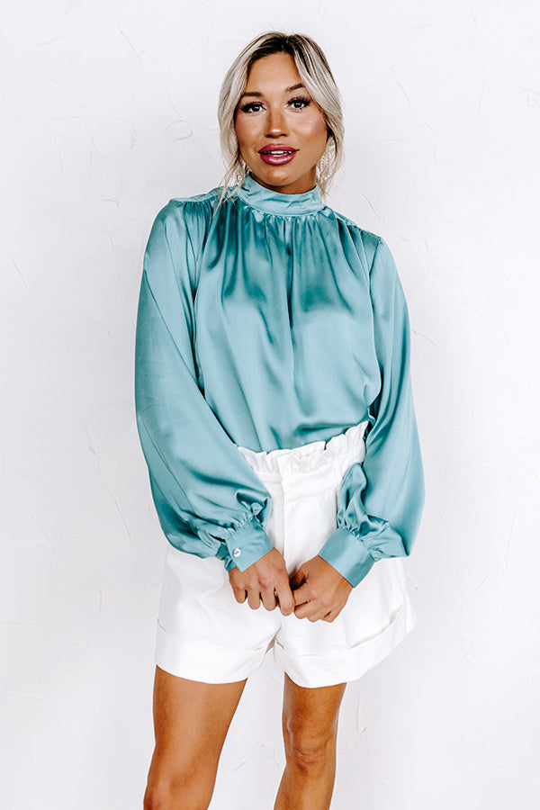 Premium Teal Shift Top - Ultimate Style & Comfort