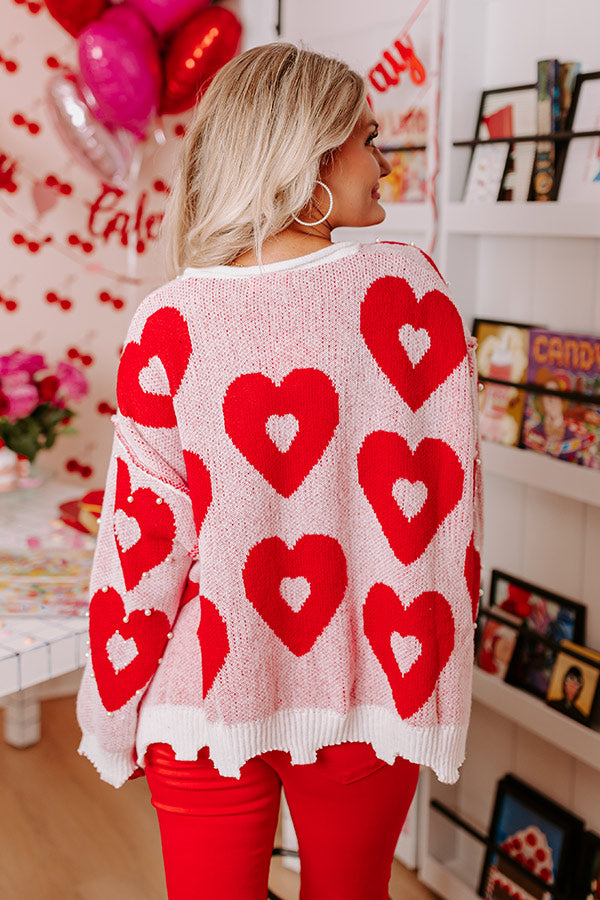 Ultimate Wrapped In Love Embellished Sweater - Premium Style