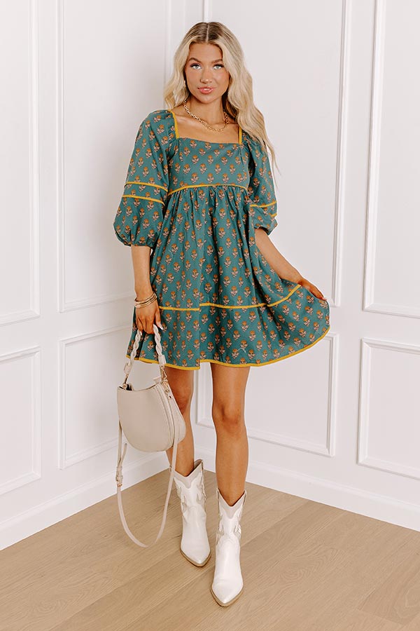 Ultimate Boho Floral Mini Dress for Effortless Style